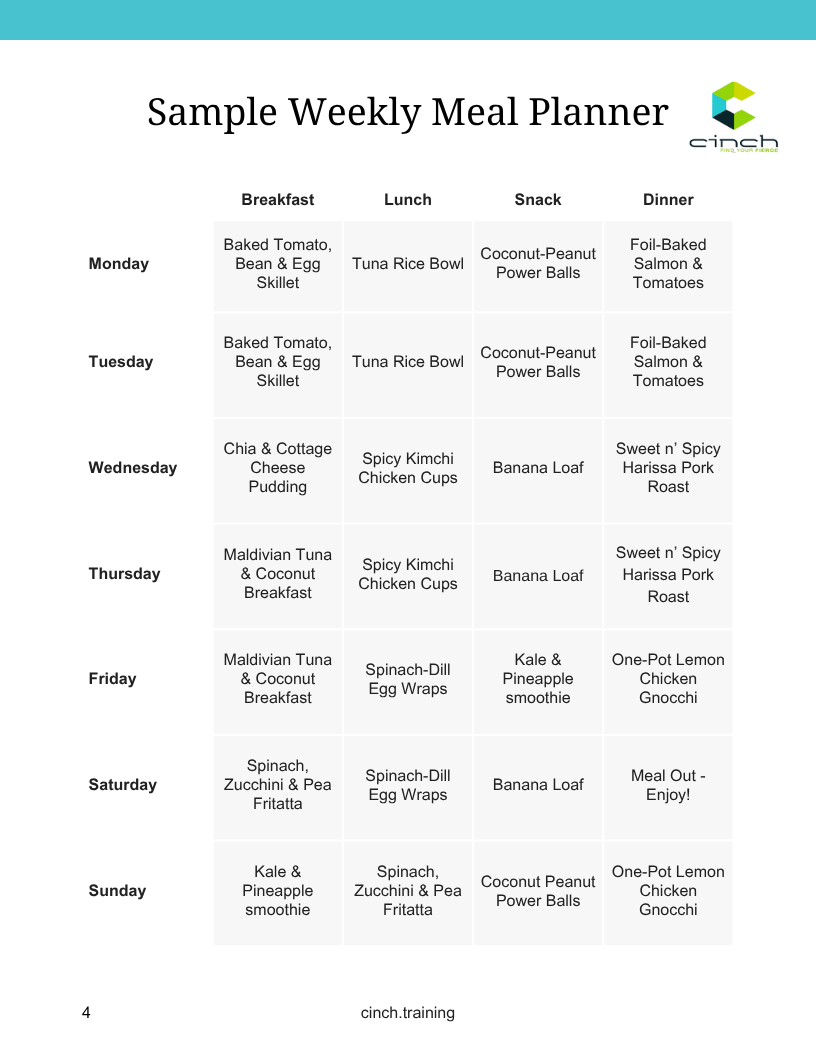 (Order to Print) August High Protein Recipe Book
