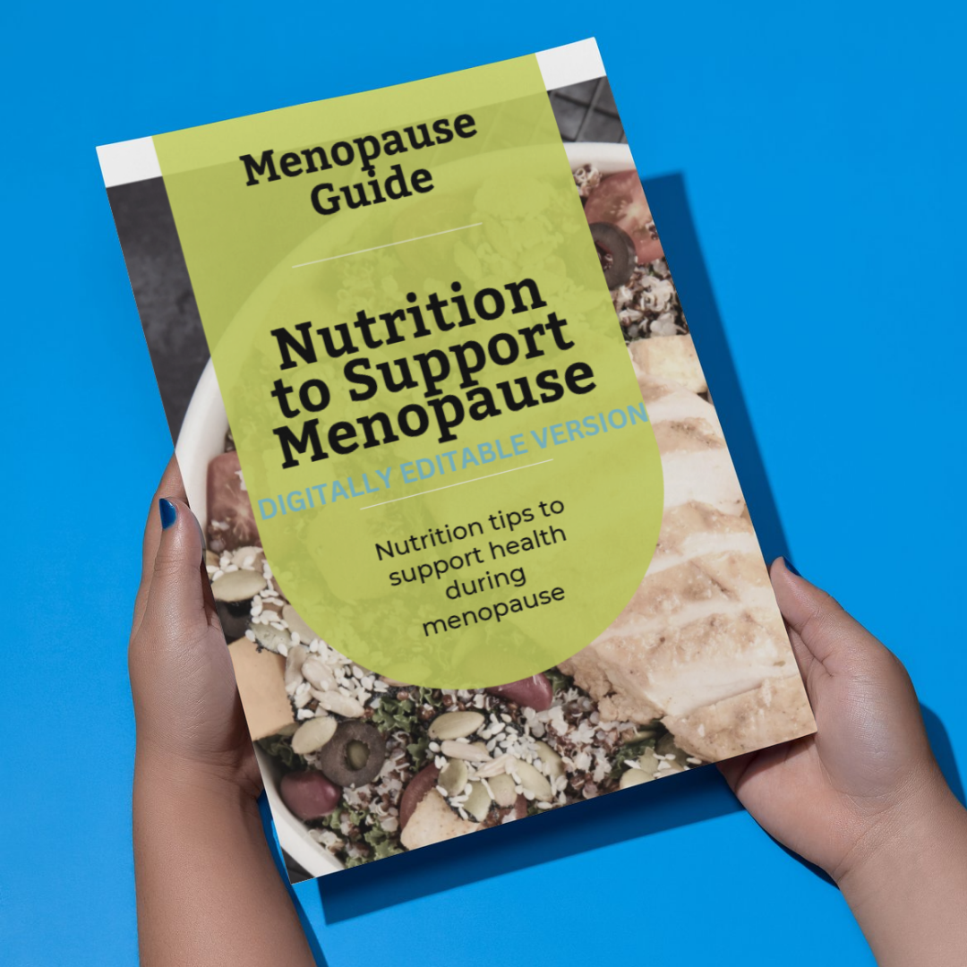 (Order to Print) Nutrition to support Menopause