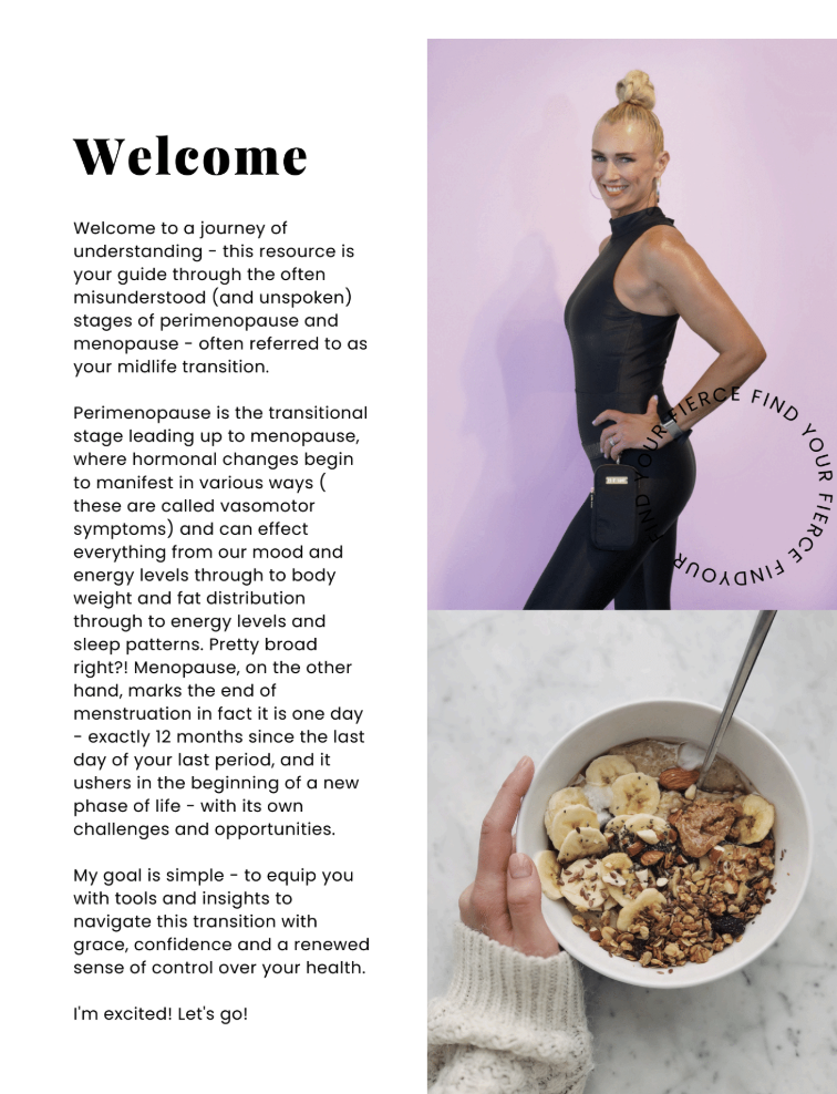 (ORDER TO PRINT) Perimenopause Health and Nutrition