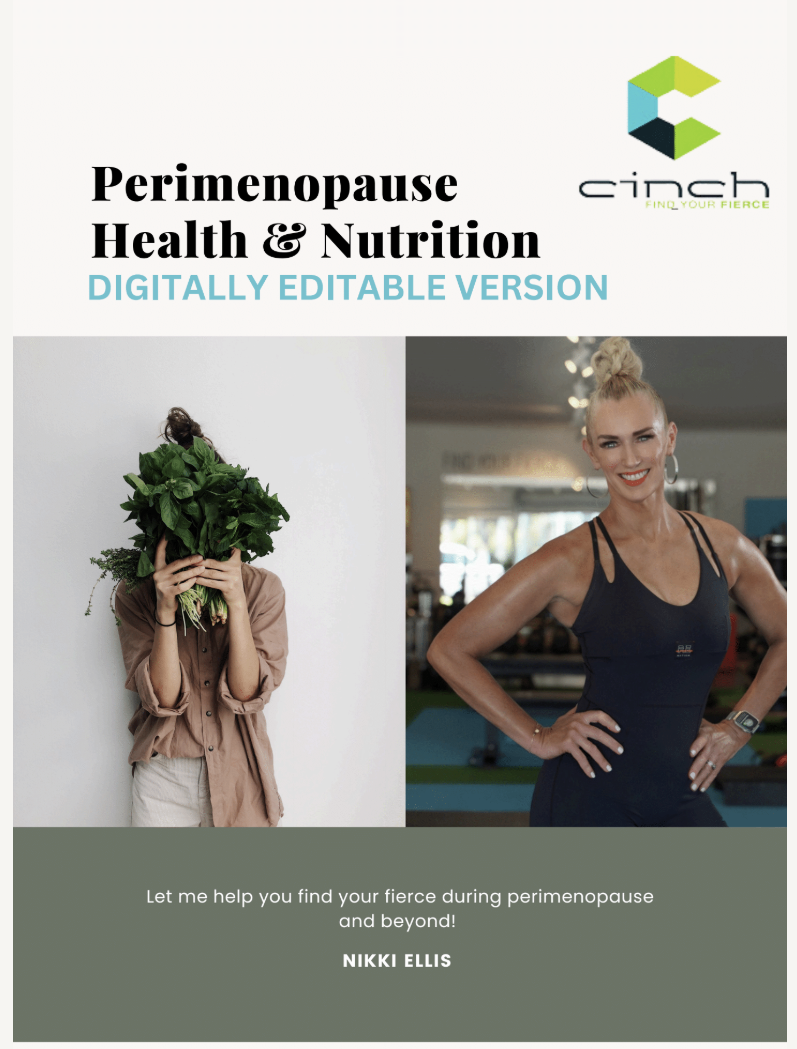 (ORDER TO PRINT) Perimenopause Health and Nutrition