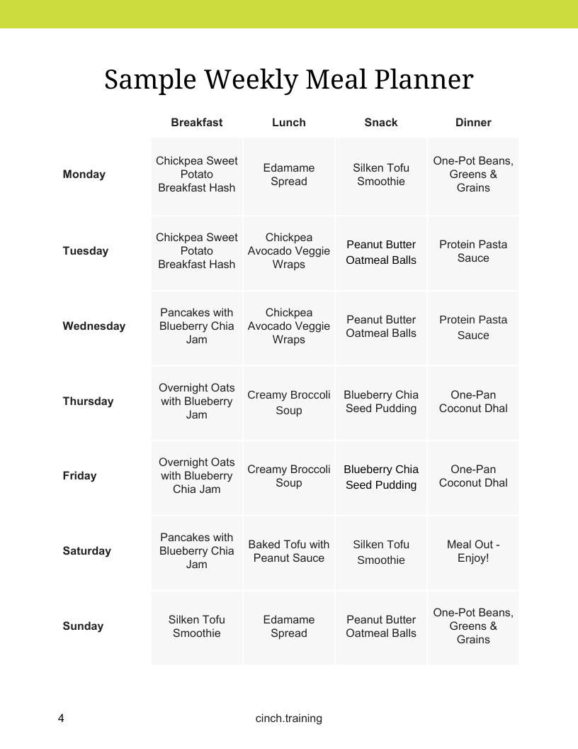 (Order to Print) February 2026 Plant Based Recipe Pack