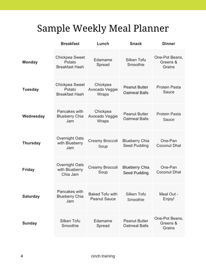 (Order to Print) February 2026 Plant Based Recipe Pack