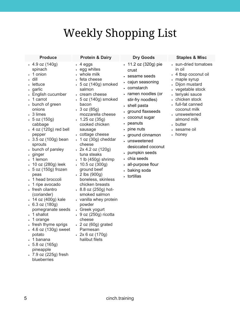 (Order to Print) February 2026 High Protein Recipe Pack