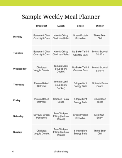 (Order to Print) January Plant Based Recipe